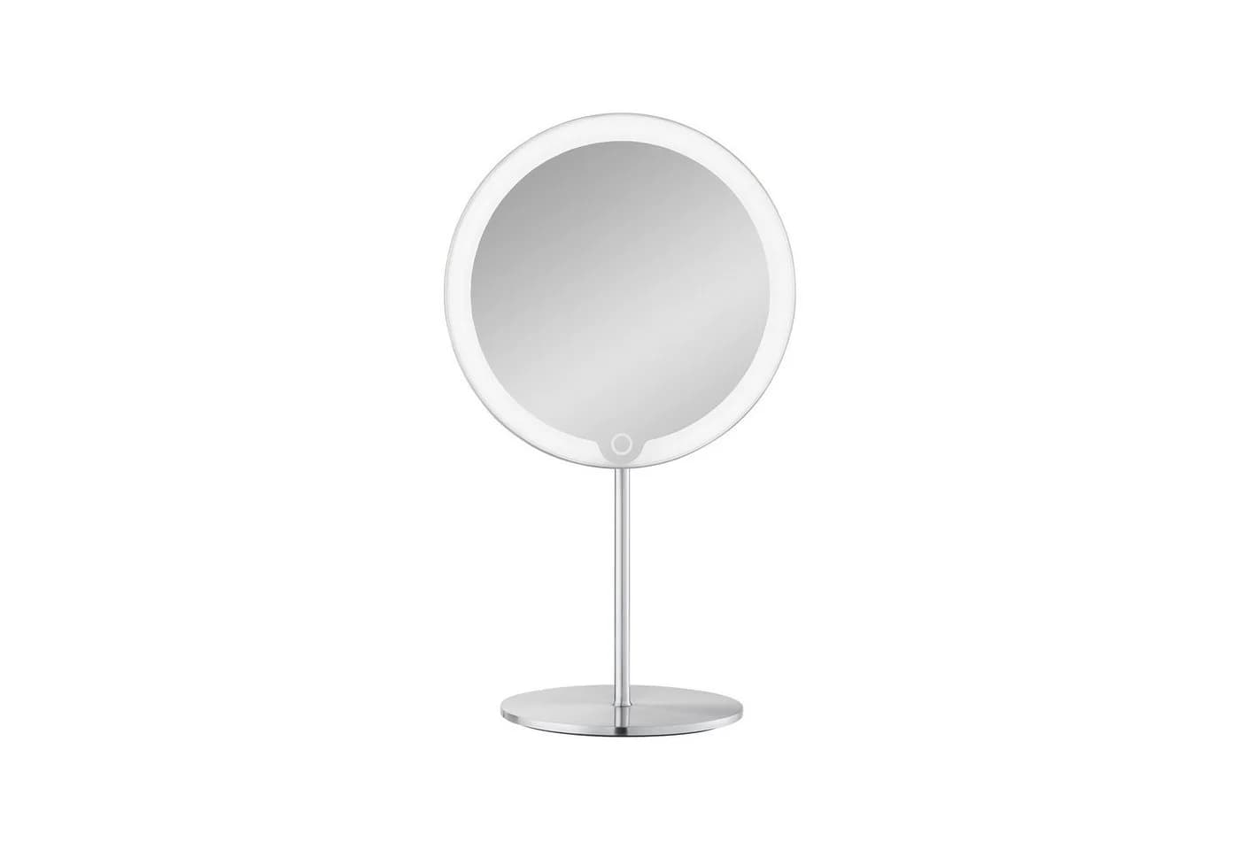 blomus MODO LED Kosmetikspiegel Silber Matt 5-fach Zoom Dimmbar - Bild 2