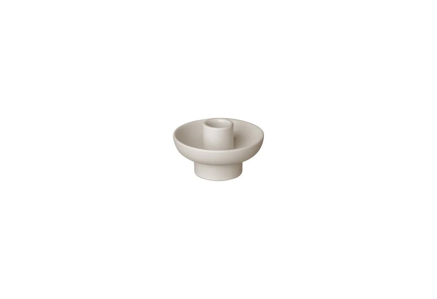 blomus VELA Kerzenhalter Steingut Modern Beige Schwarz Grün Rot - Bild 2