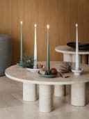 blomus VELA Kerzenhalter Steingut Matt Glasur Adventskranz Bild 1