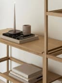 blomus Duftkerze FRAGA Beton-Optik Sojawachs Grau Bild 1