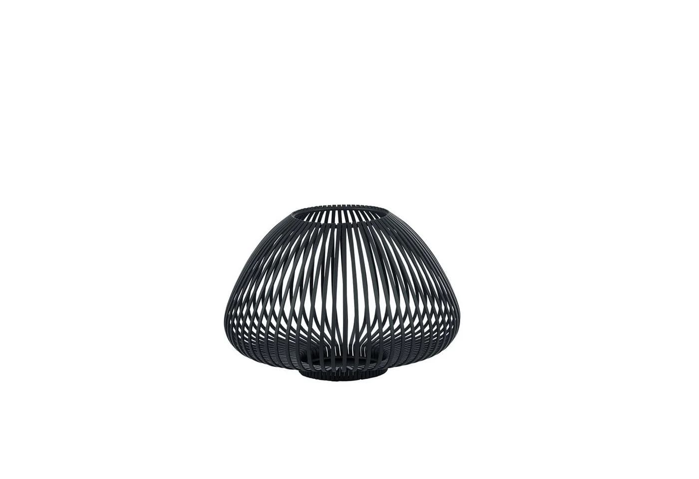 blomus Laterne LYVA Kerzenhalter Schwarz mit Glaszylinder