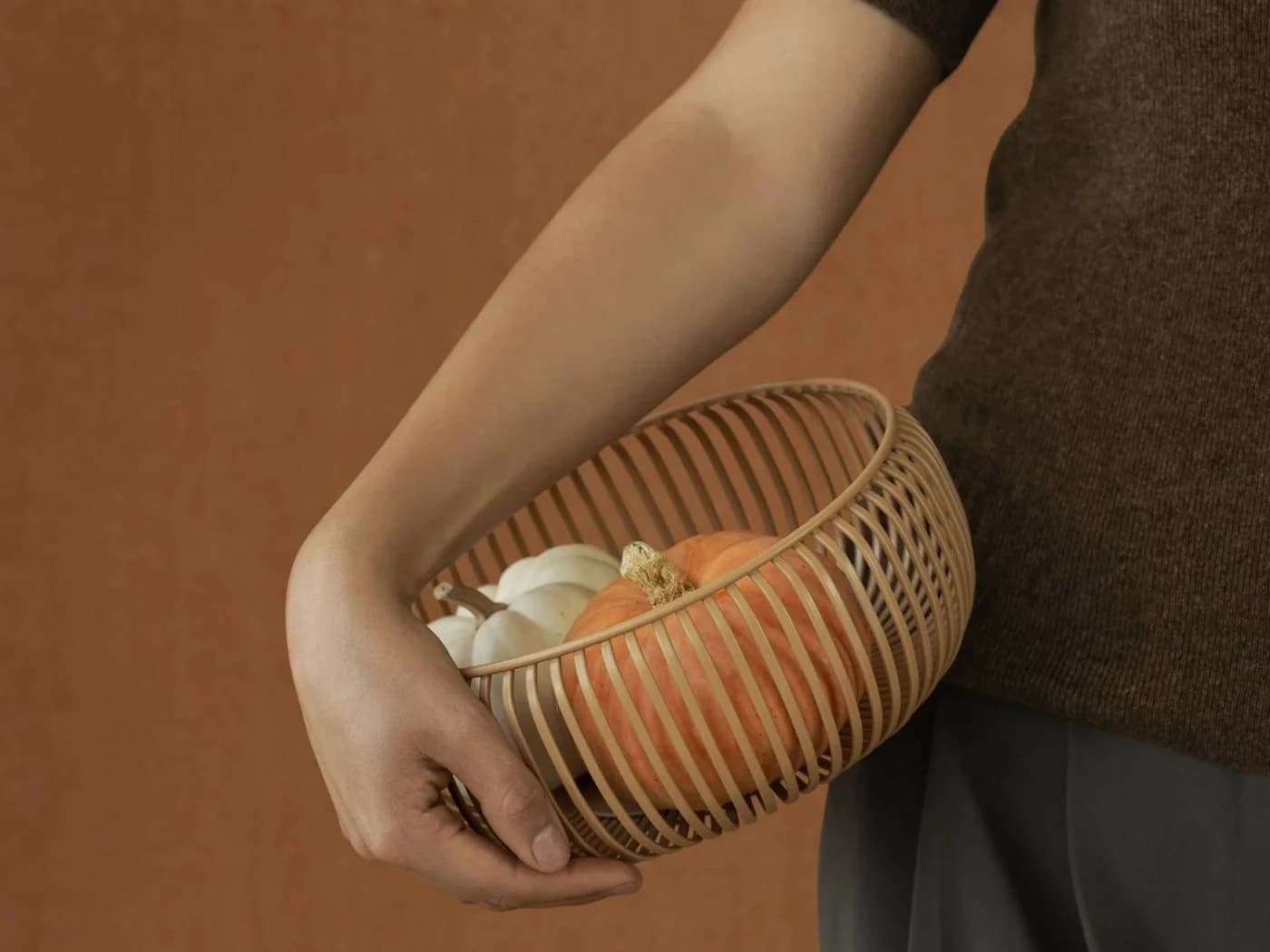 blomus Dekoschale LITO Indian Tan Modern Pulverbeschichtet