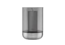 blomus Windlicht CALMA Kerzenhalter Edelstahl matt Rauchglas Bild 1