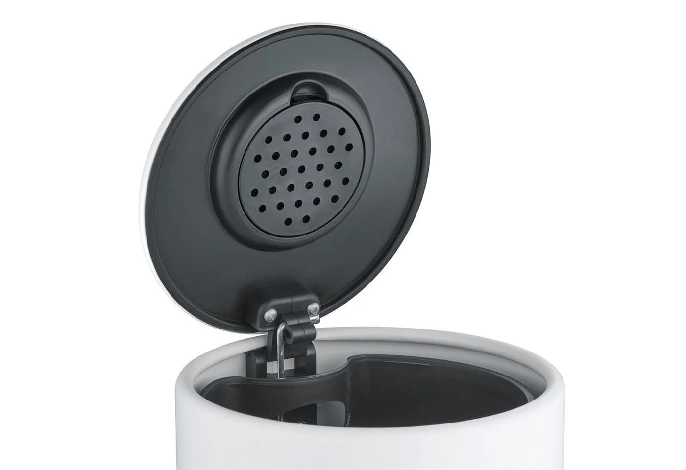 blomus Mülleimer Treteimer MODO Weiß Soft-Close 3L