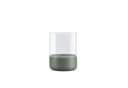 blomus Windlicht CALMA Glas Kerzenhalter Betonoptik Agave Green Bild 2