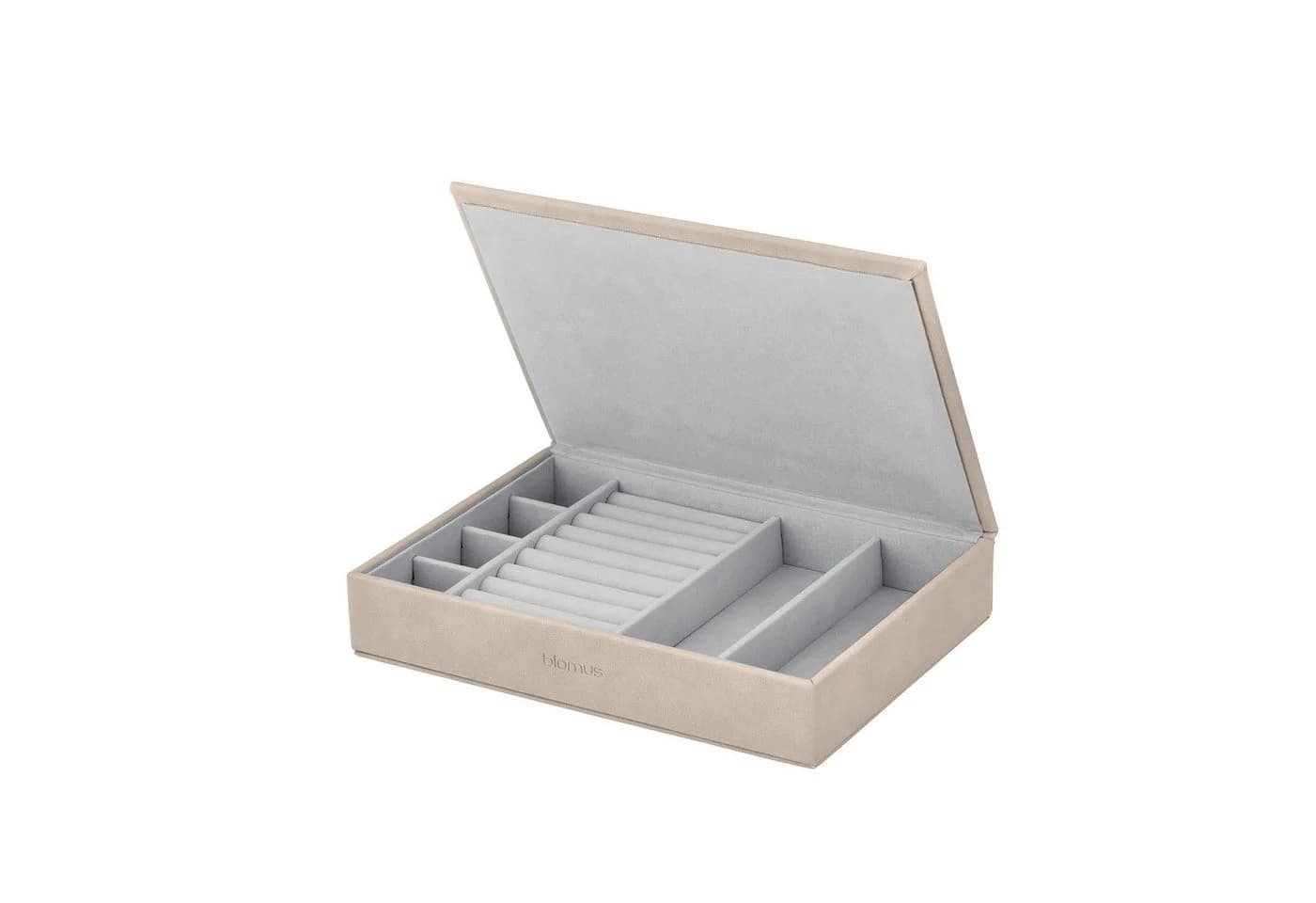 blomus SAHLA Schmuckbox Set Braune Aufbewahrungsboxen mit Deckel