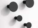 blomus Wandhaken PONTO Set 4tlg. Schwarz Polystone Bild 1