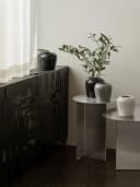 blomus Dekovase LETA Vase Modernes Design Braune Keramik Bild 1