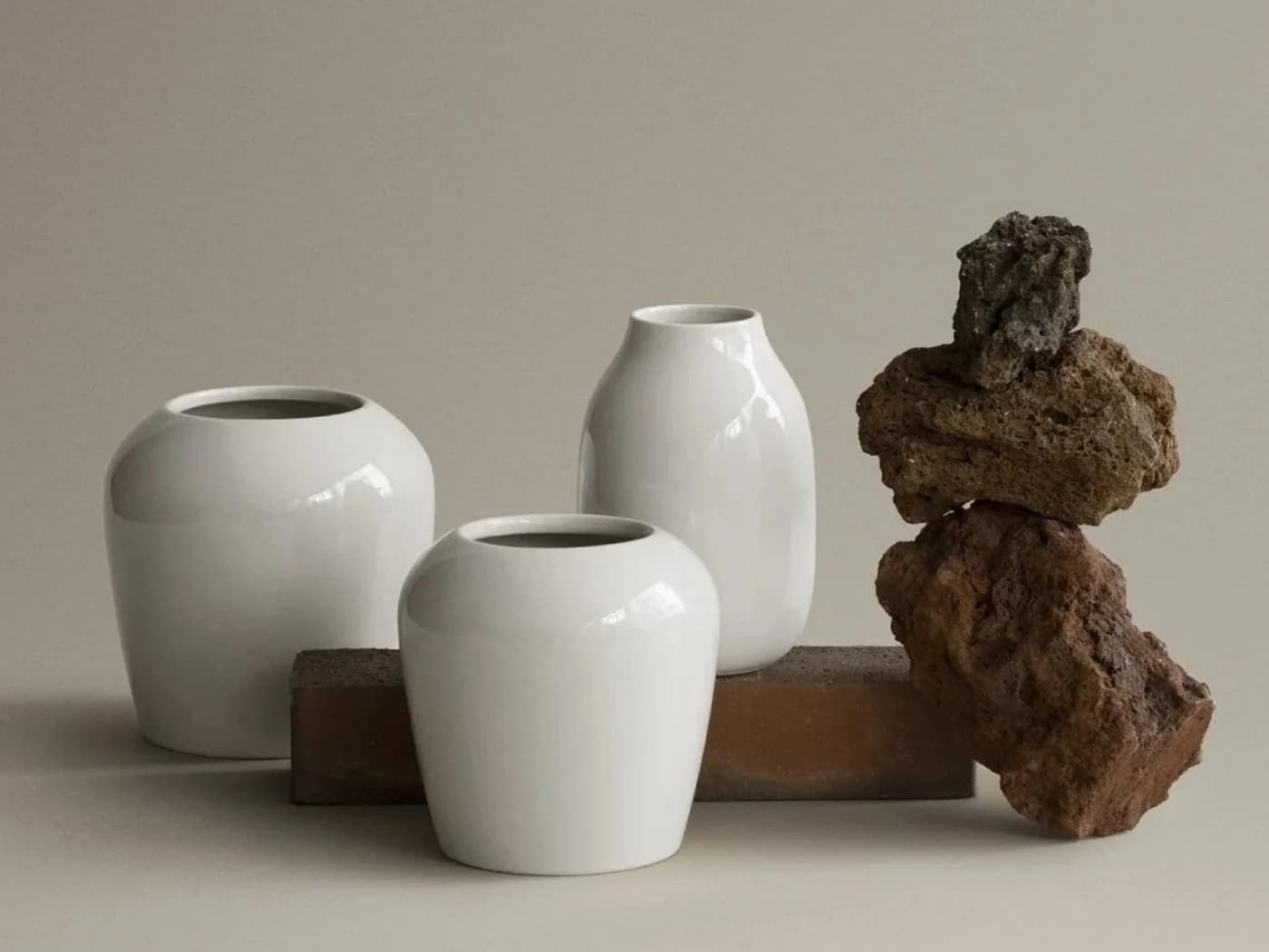 blomus Dekovase LETA Vase M moonbeam - Bild 3