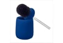 blomus WC-Reinigungsbürste SONO mit Halter, Blau, Edelstahl & Silikon Bild 1