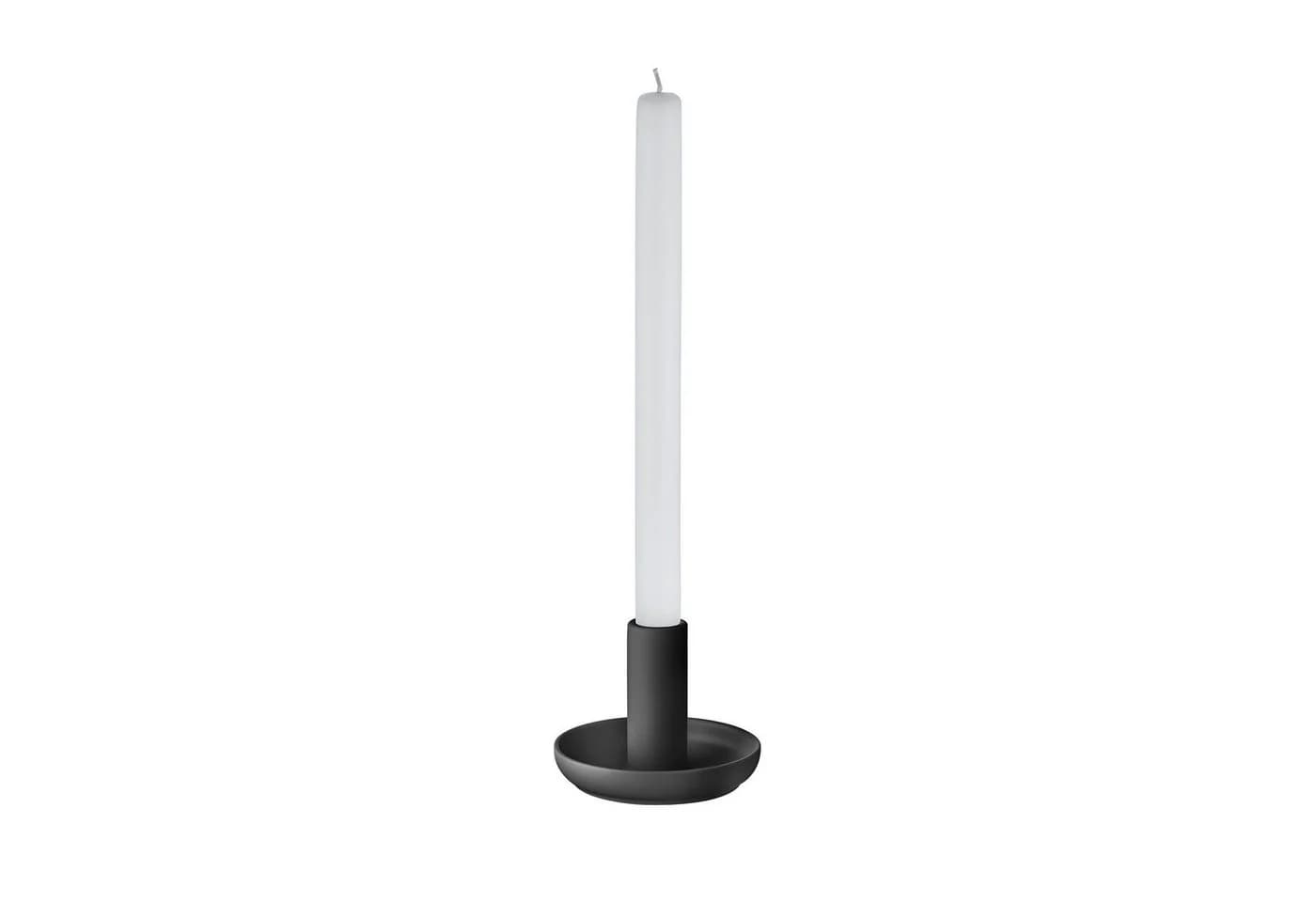 blomus VELA Kerzenhalter Schwarz Keramik Modernes Design