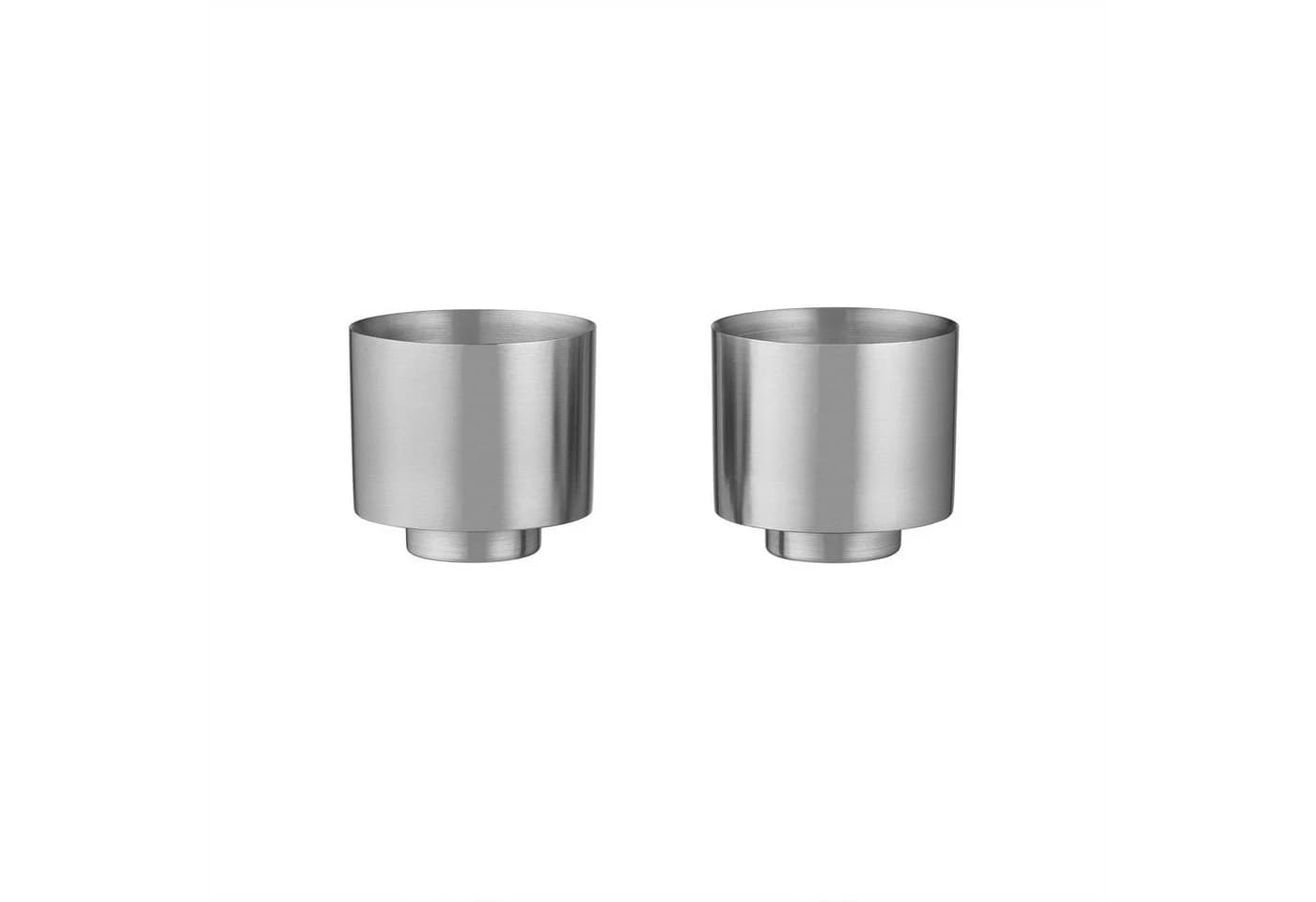 blomus Tasse 2er Set MAKOTO STEEL Edelstahl Silber - Bild 2