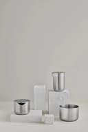 Blomus BASIC Zuckerdose silber H:5,2cm Bild 1