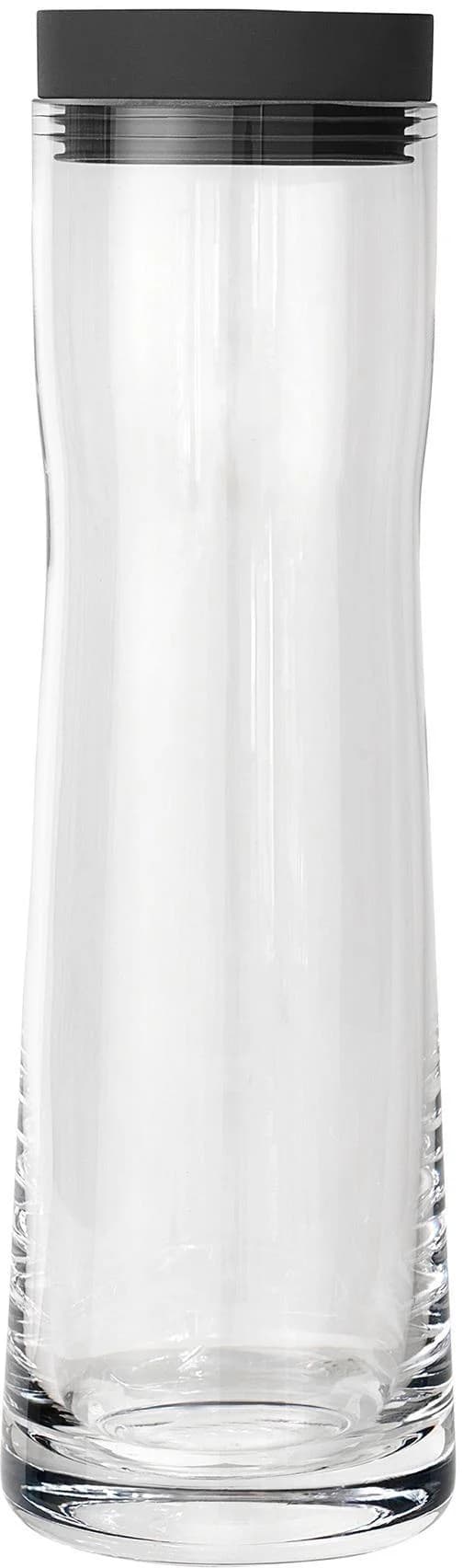 BLOMUS Wasserkaraffe SPLASH Schwarz mit selbstschließendem Deckel