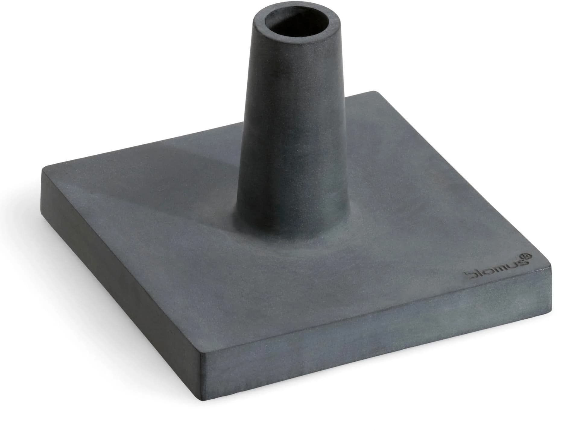 Blomus Fackelständer BASO Schwarz Wetterfest Polystone