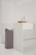 BLOMUS Wäschesammler FRISCO Taupe Modern Kunststoff Bild 5