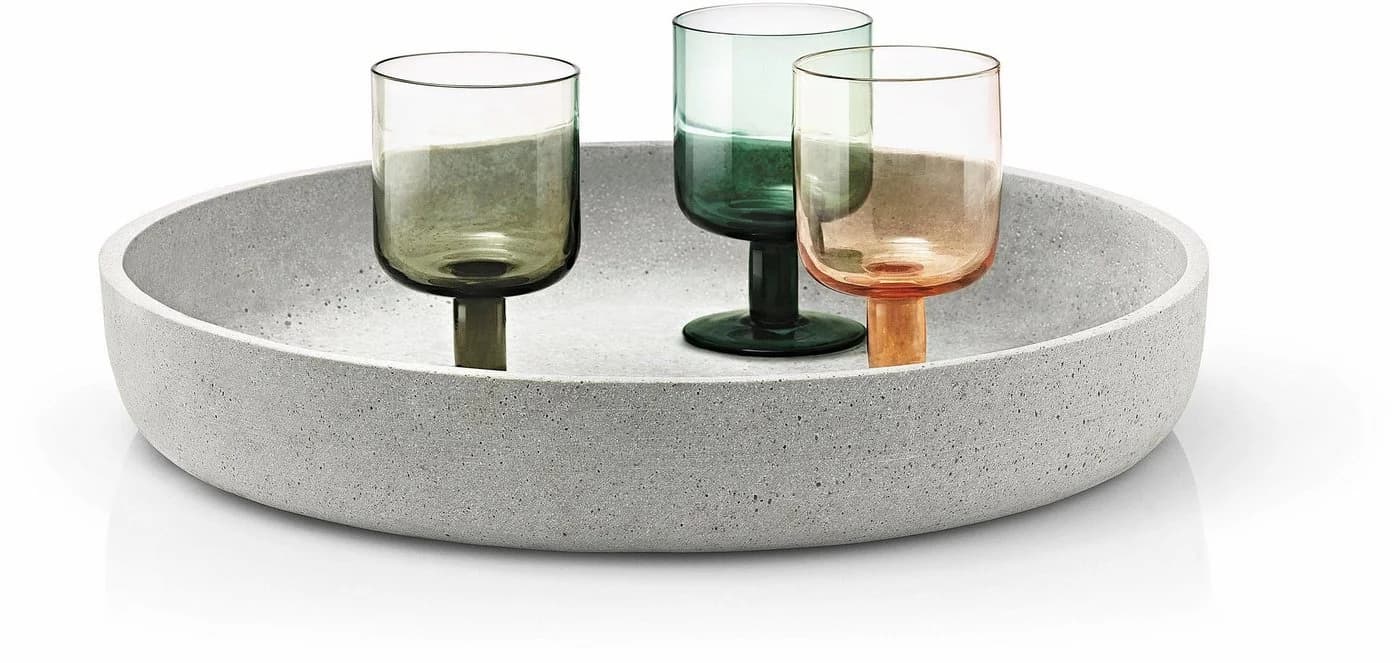 BLOMUS Dekoschale MOON Grau Polyresin - Bild 2