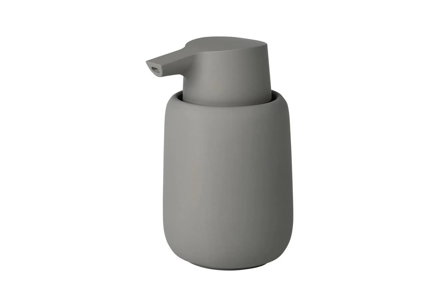 Blomus Seifenspender SONO Taupe Keramik Silikon
