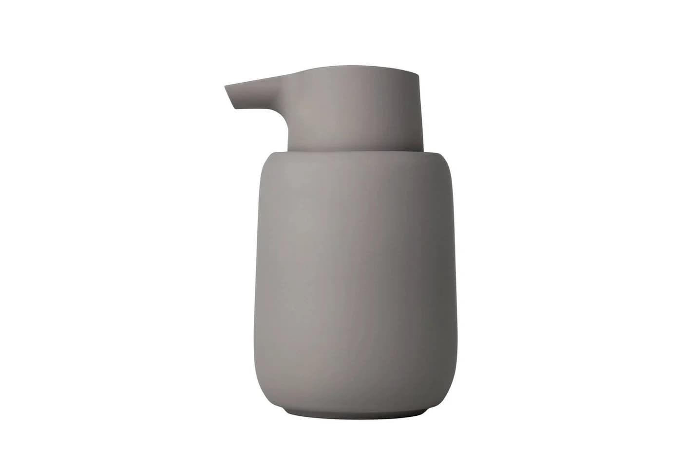 Blomus Seifenspender SONO Taupe Keramik Silikon - Bild 3