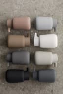 Blomus Seifenspender SONO Taupe Keramik Silikon Bild 4