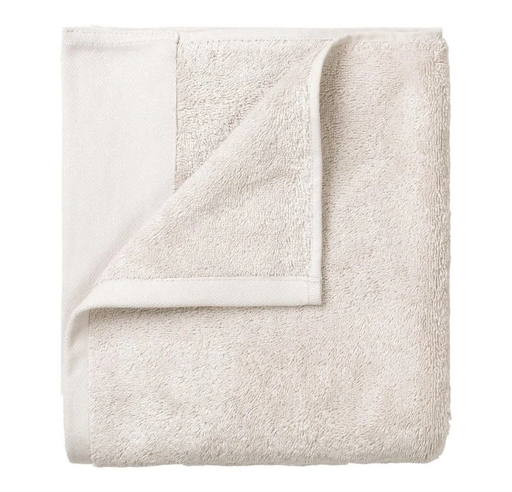 blomus RIVA Gästehandtuch 4er Set Baumwolle Beige 30 x 30 cm