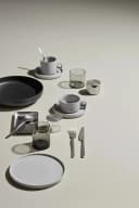 Blomus Espressotasse Pilar Set 50ml Steingut Silber Bild 1