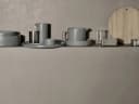Blomus Espressotasse Pilar Set 50ml Steingut Silber Bild 4