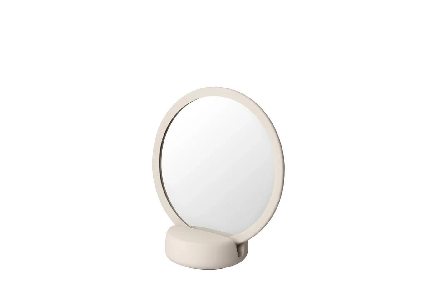 blomus Schminkspiegel SONO 5-fach-Vergrößerung Beige Soft-Touch - Bild 2