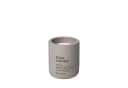 blomus Duftkerze FRAGA Beton-Optik Sojawachs Taupe Bild 3