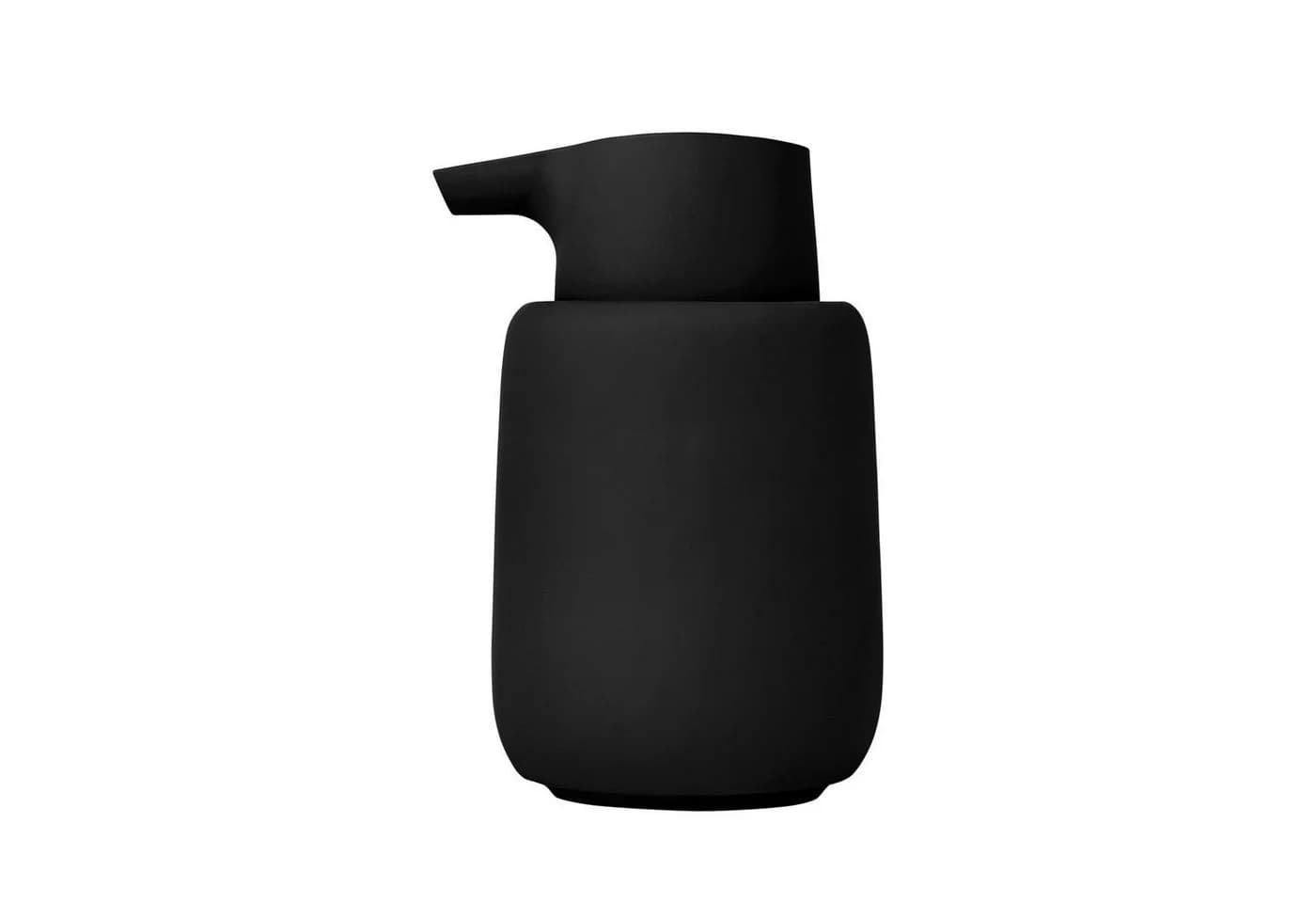 blomus Seifenspender SONO Schwarz - Minimalistisches Design, 250ml, Soft-Touch - Bild 2