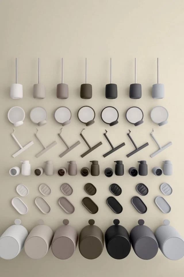 blomus Zahnputzbecher SONO Weiß Keramik Soft-Touch - Bild 5