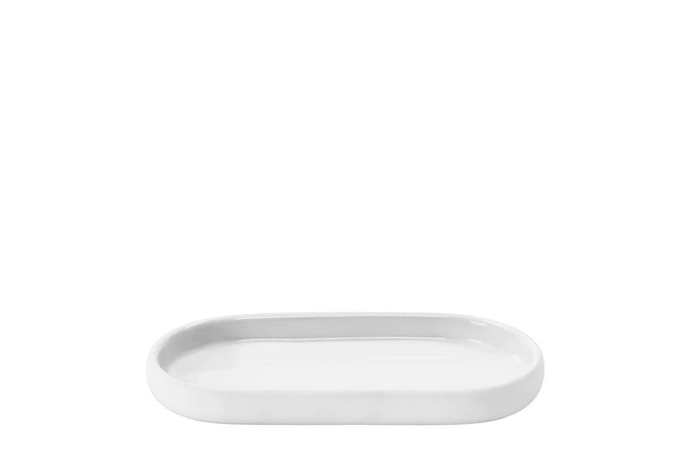 blomus Tablett SONO Ablageschale Weiß Keramik Soft-Touch - Bild 2
