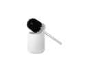 Blomus WC-Bürste SONO Weiß Edelstahl Soft-Touch Halter Bild 1