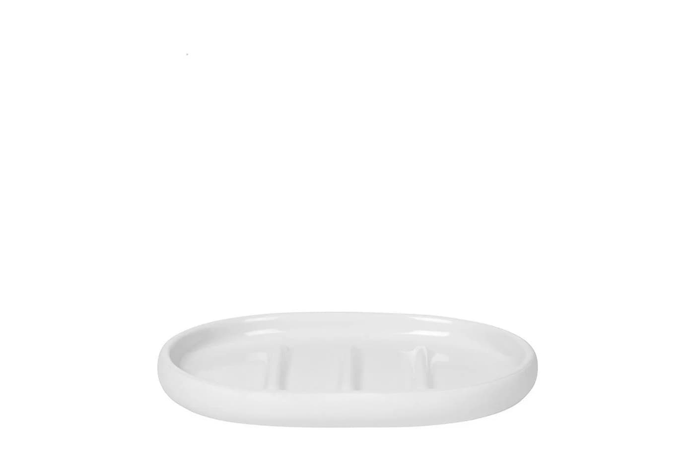 blomus Seifenschale SONO Weiß Keramik Minimalistisch Soft-Touch - Bild 2