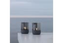 blomus Windlicht CALMA Glas Kerzenhalter Grau Betonoptik Bild 3