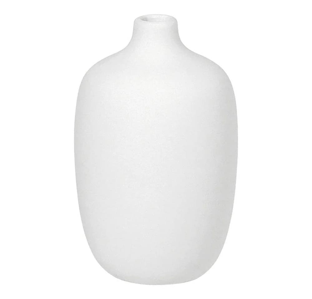 blomus Dekovase CEOLA Keramik Weiß Beige Braun Organisch Handgefertigt - Bild 2