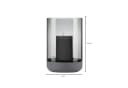blomus Windlicht CALMA Glas Kerzenhalter Steel Gray Bild 3