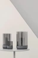 blomus Windlicht CALMA Glas Kerzenhalter Steel Gray Bild 4