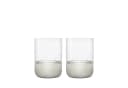 blomus Windlicht CALMA Set 2 St. Glas Betonoptik Grau XS Bild 2