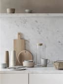 blomus Snackschale SABLO Grau Steingut Unikat Bild 1