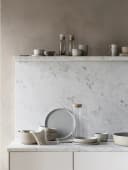 blomus Snackschale SABLO Grau Steingut Unikat Bild 4