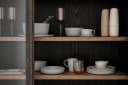 blomus Becher SABLO Steingut 250ml Gelb Grau Beige Bild 4
