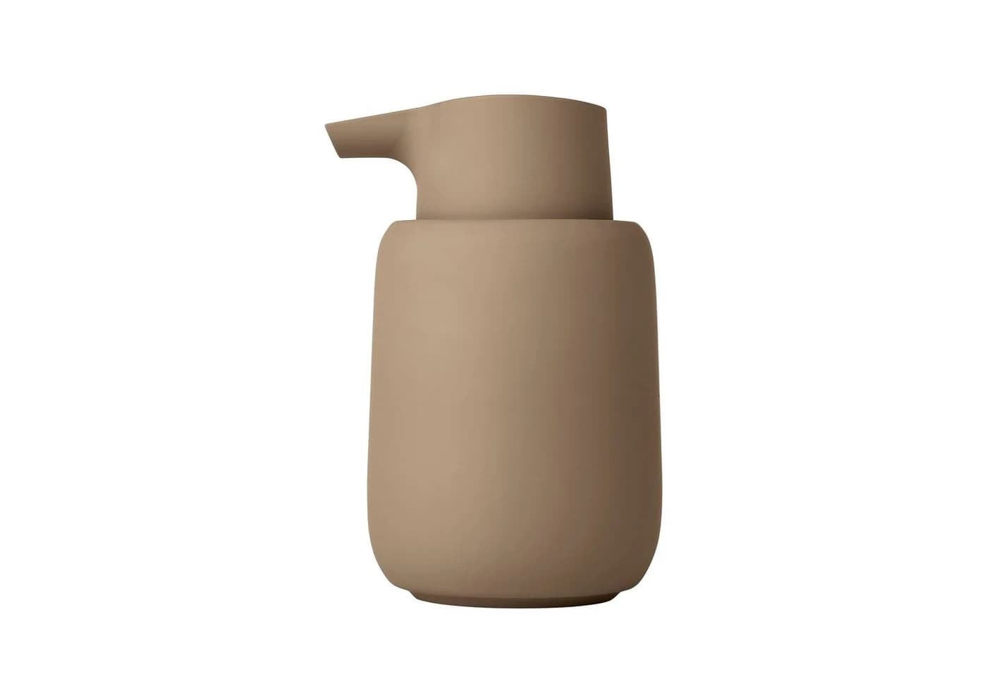 blomus Seifenspender SONO Braun Keramik Soft-Touch 250ml - Bild 2
