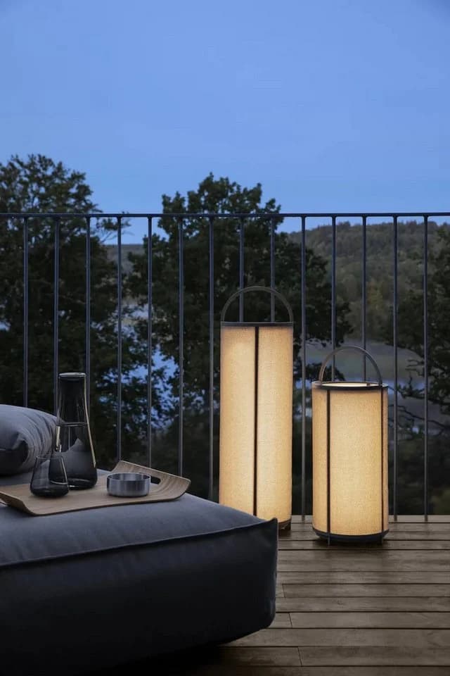 Blomus Tawa LED Leuchte Aluminium Textil - Bild 5