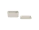 blomus Butterdose PILAR Steingut Beige Spülmaschinengeeignet Bild 1