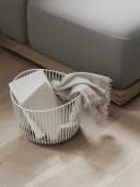 blomus Aufbewahrungskorb MODO Schwarz Grau Weiss Stahl Bild 3