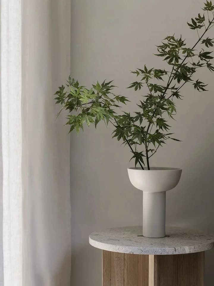 blomus Dekovase Miyabi Nomad Steingut Ikebana