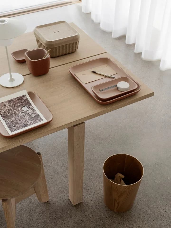 blomus Dekoablage Ablageschale HERBA Filz Organizer Schmucktablett Braun Beige - Bild 3