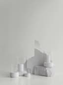 blomus Windlicht Calma Beton Lily White (L) Bild 3
