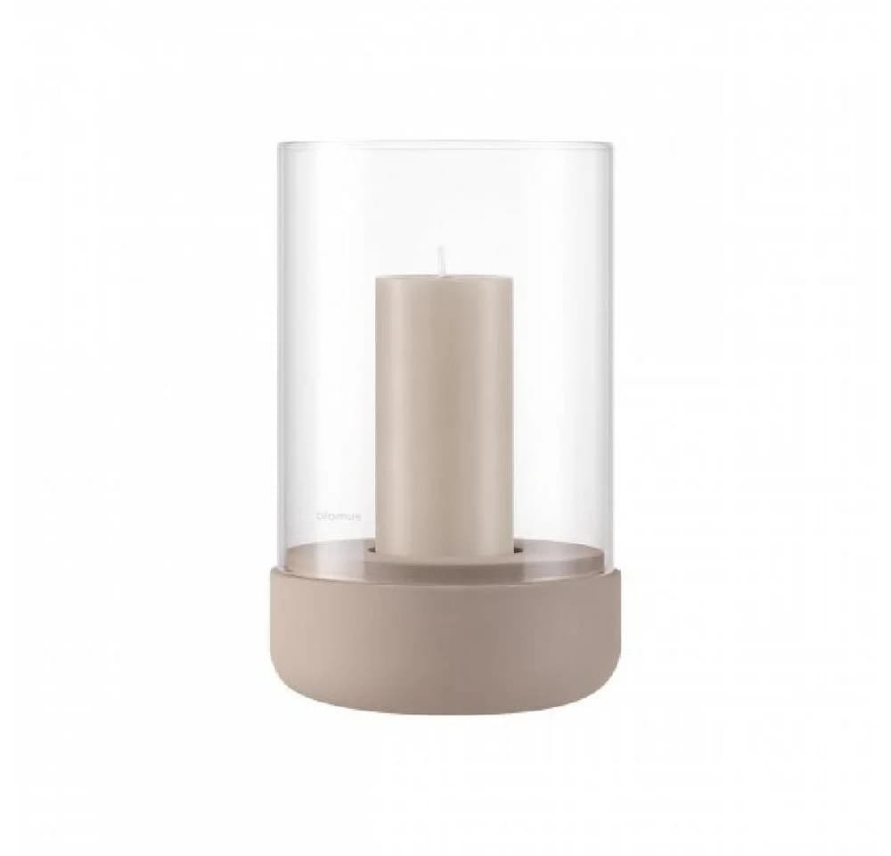 blomus Windlicht CALMA Glas Kerzenhalter Grau Betonoptik Modern - Bild 4